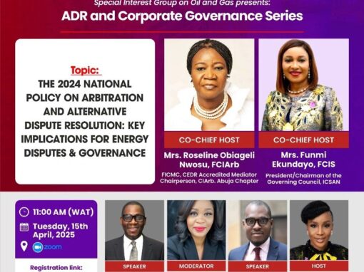 Webinar on Special Interest Group on Oil & Gas