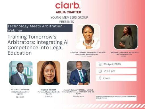 YMG Webinar Training – Technology Meets Arbitration