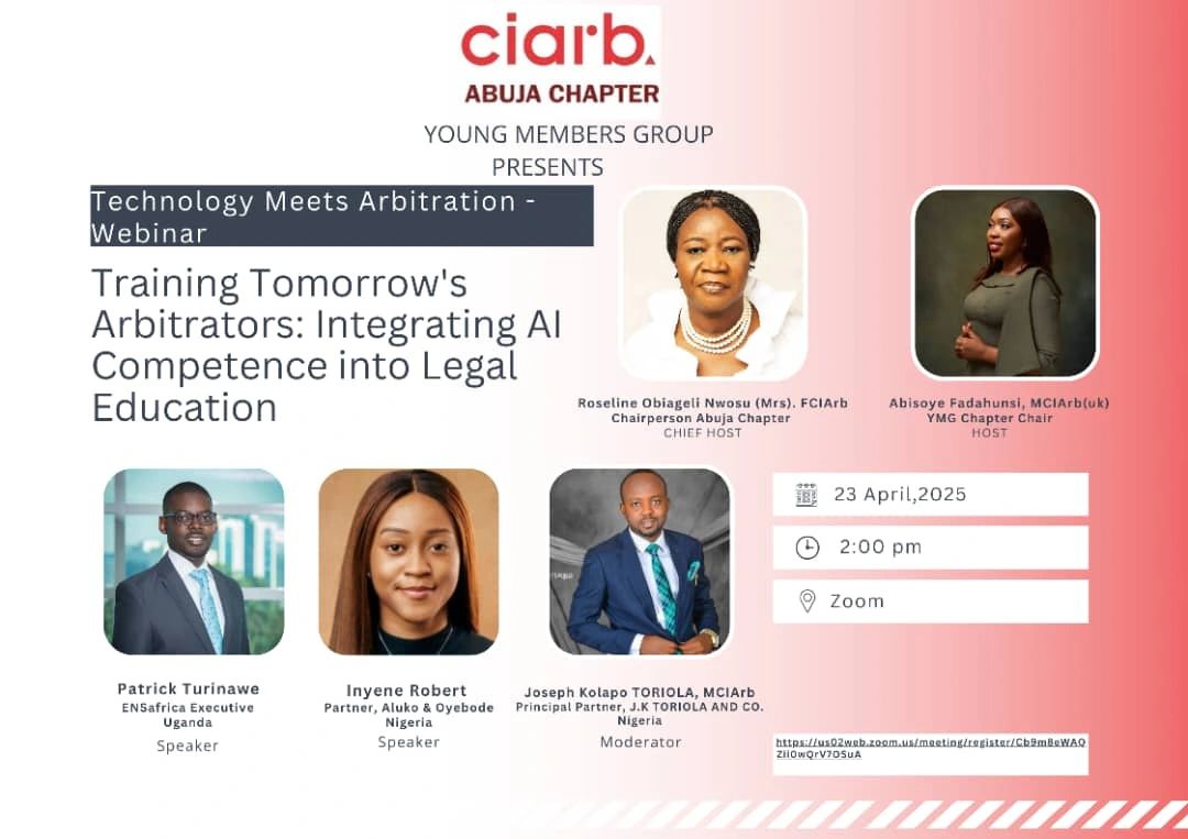 YMG Webinar Training – Technology Meets Arbitration